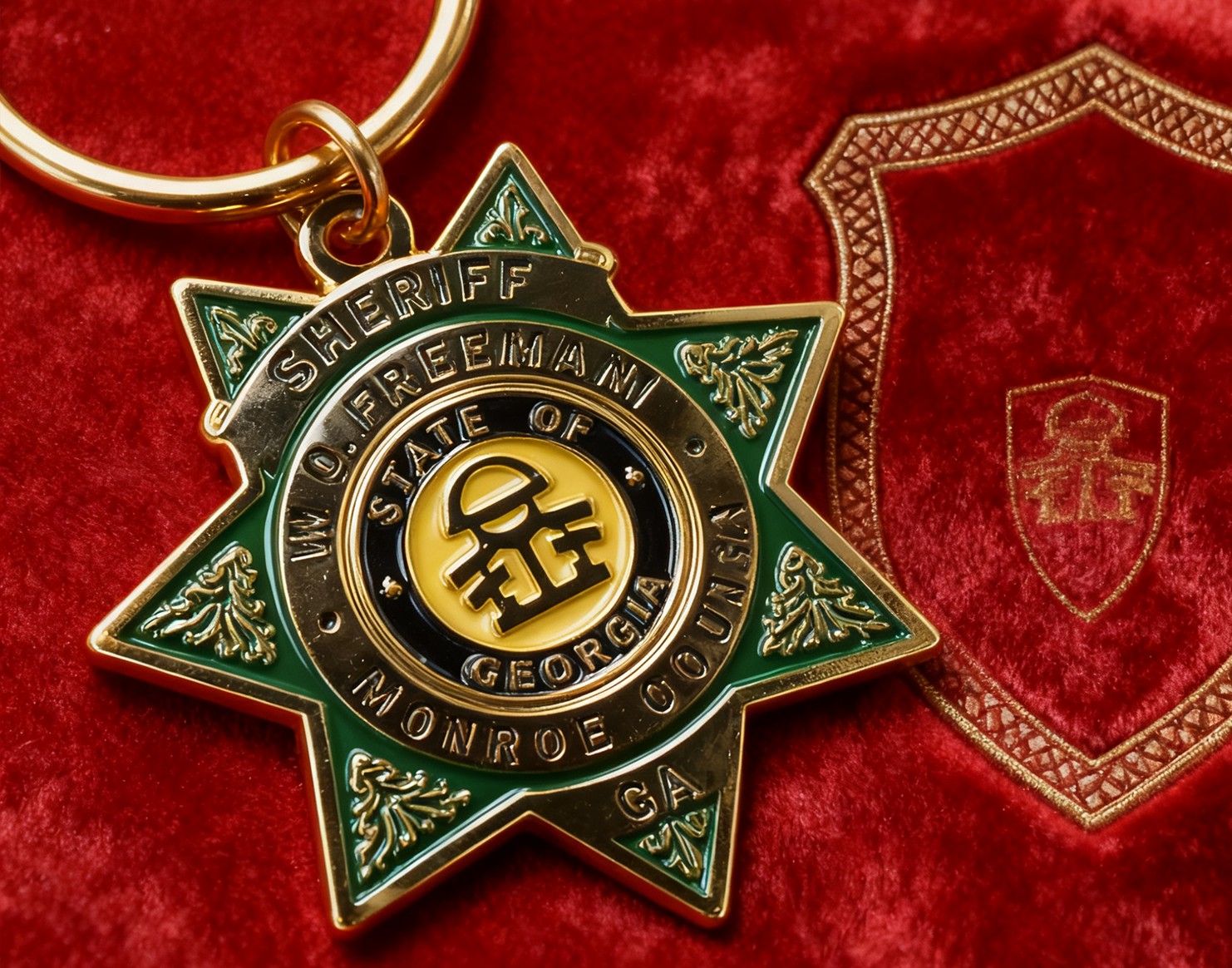 Custom Mental Enamel Keychain